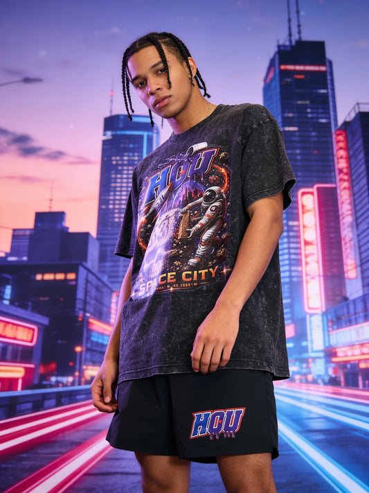 Space City-Houston Only Understands/ nylon short combo